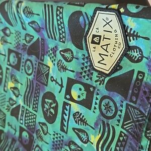 Matix Rare Skull, Fish & Anchor Board Shorts